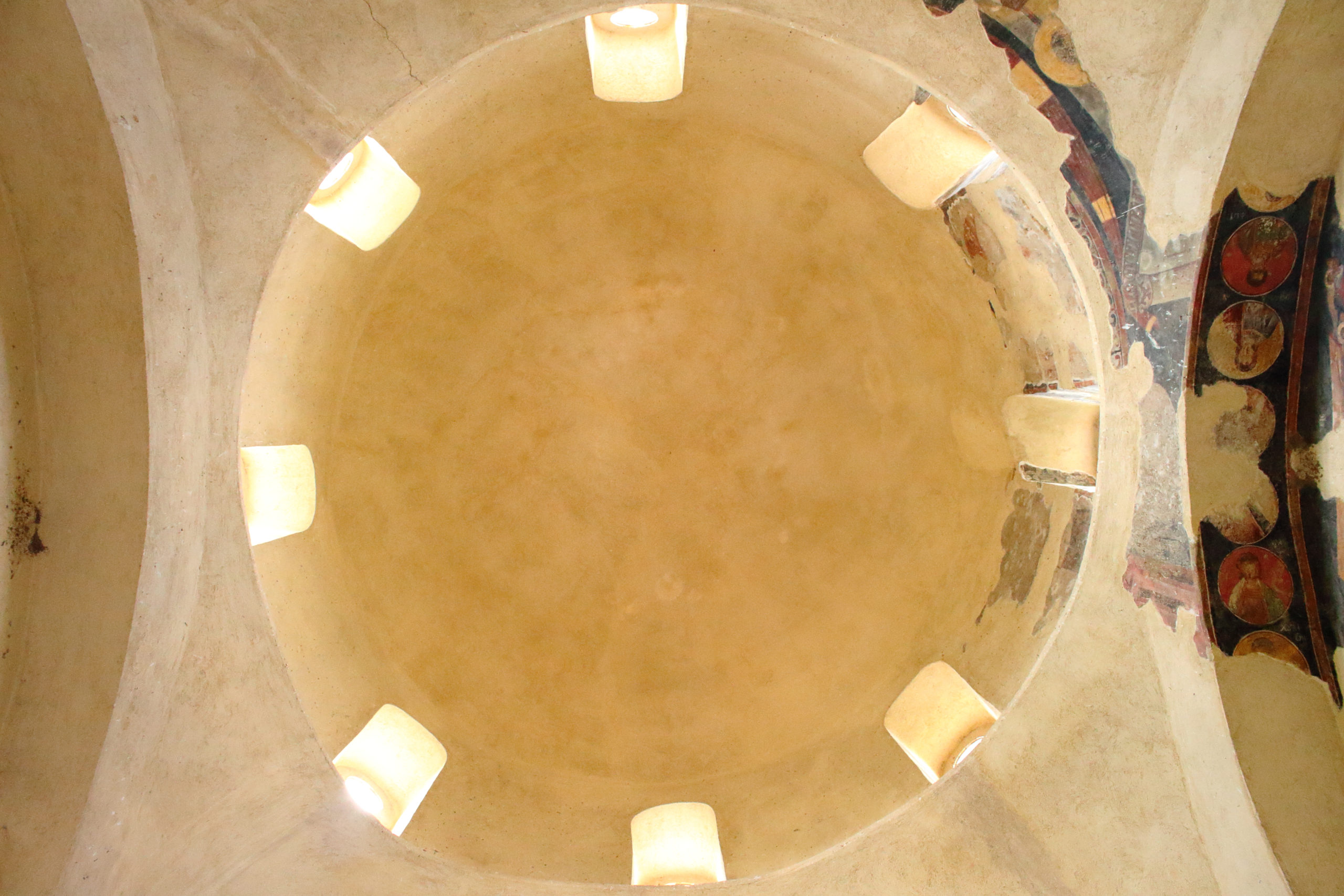 Interior of a Coptic Orthodox church